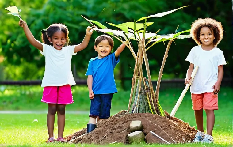 야외 교육 프로그램의 연속성 유지 방법 - **Prompt for Nature Observation:**
    "A curious 8-year-old girl of Southeast Asian descent, wearin...